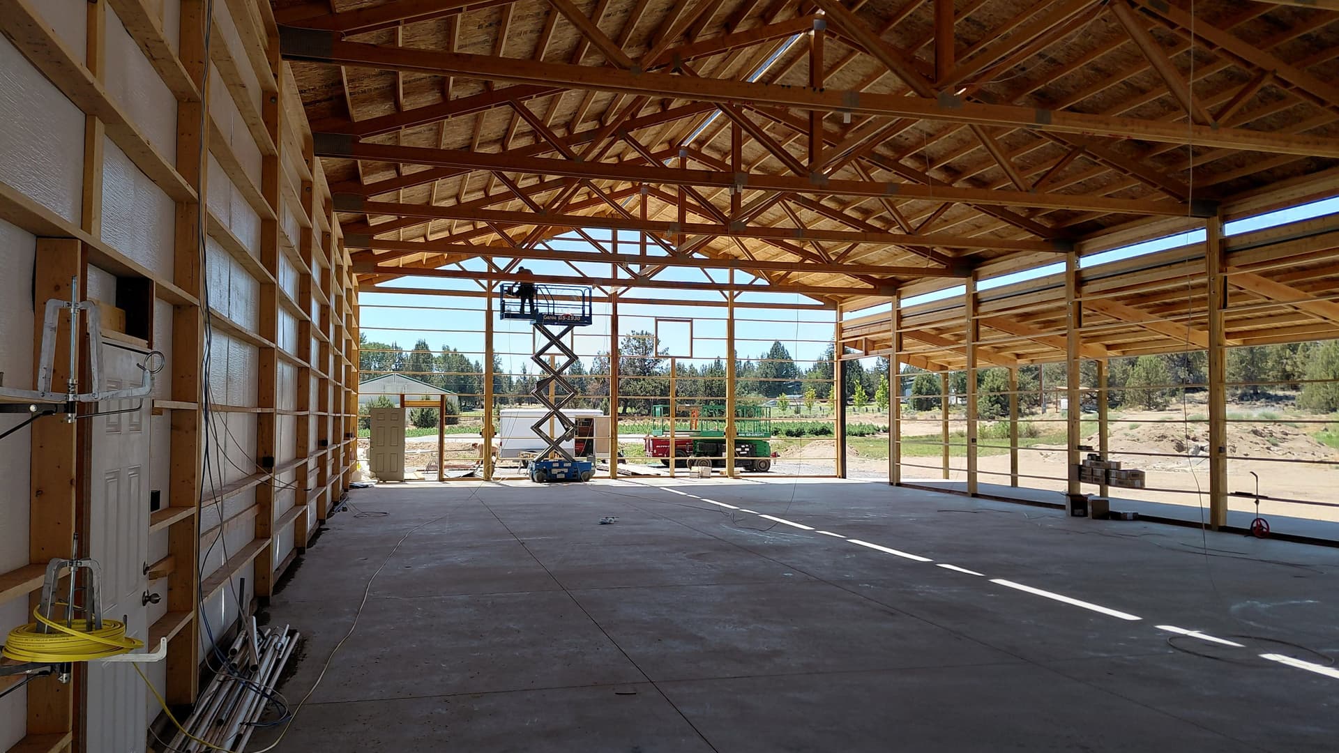 New Pole Building Wired for Safe, Reliable Power image
