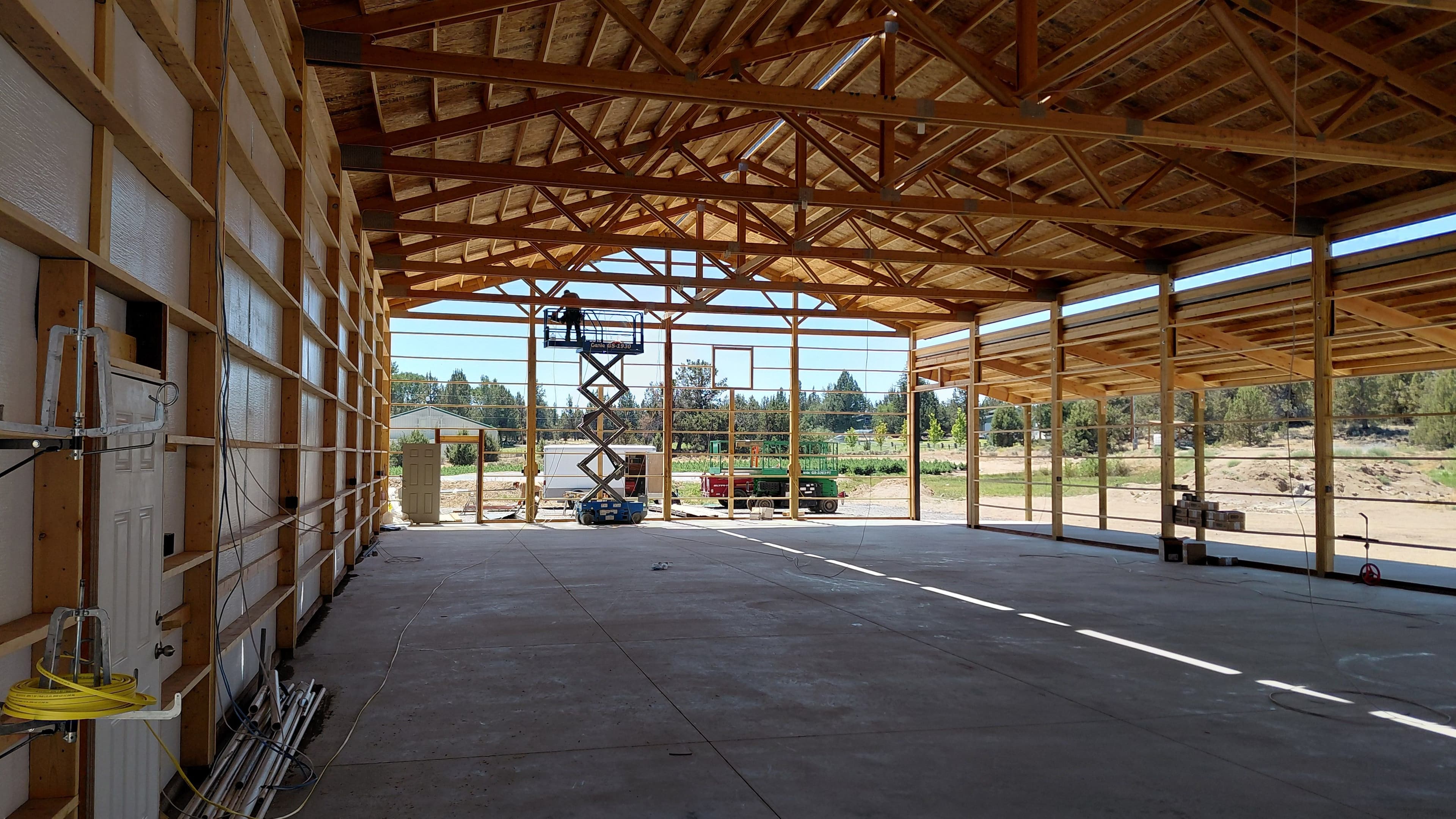 Project New Pole Building Wired for Safe, Reliable Power image