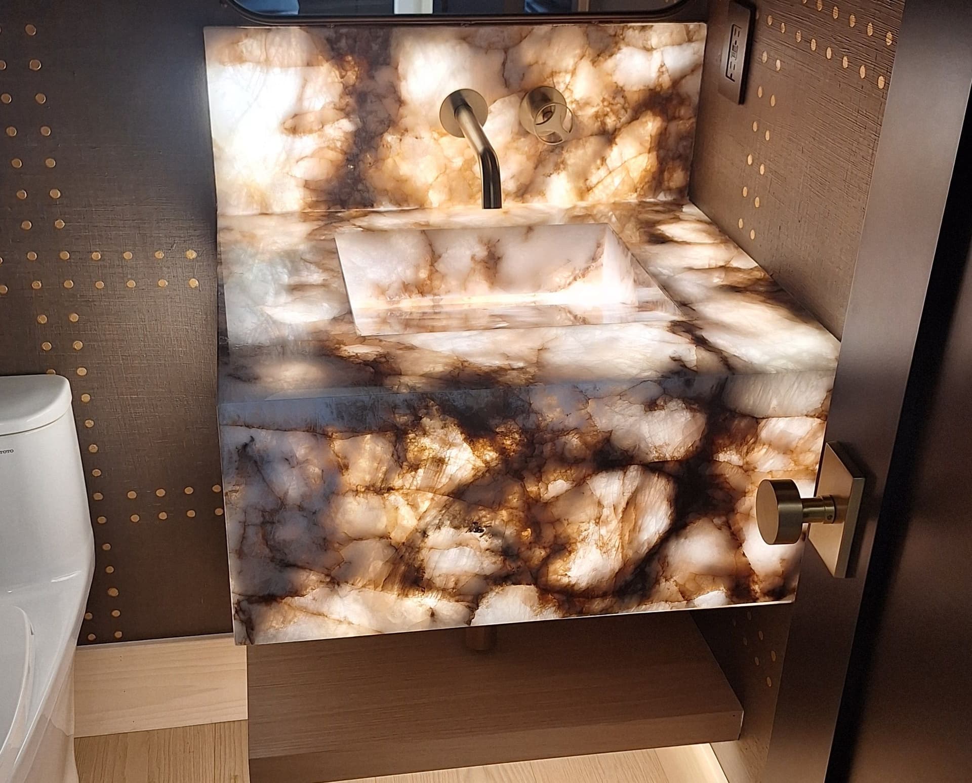 Elevate Your Home with Luxury LED Backlit Sinks image