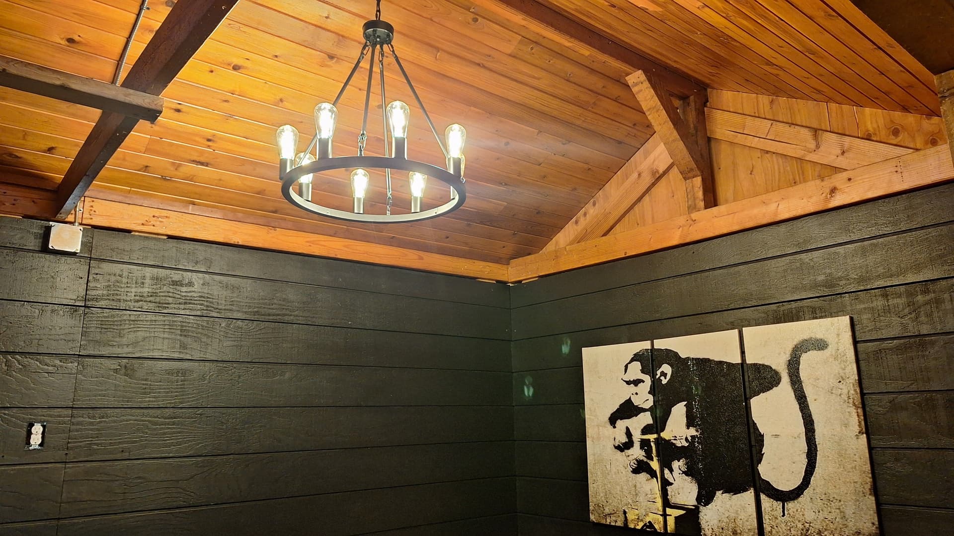 Modern Lighting Upgrade at a Man Cave image