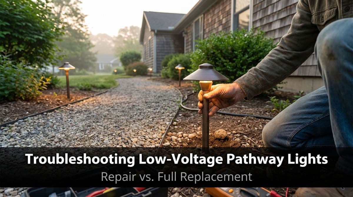 Blog post Troubleshooting Low-Voltage Pathway Lights at Home image